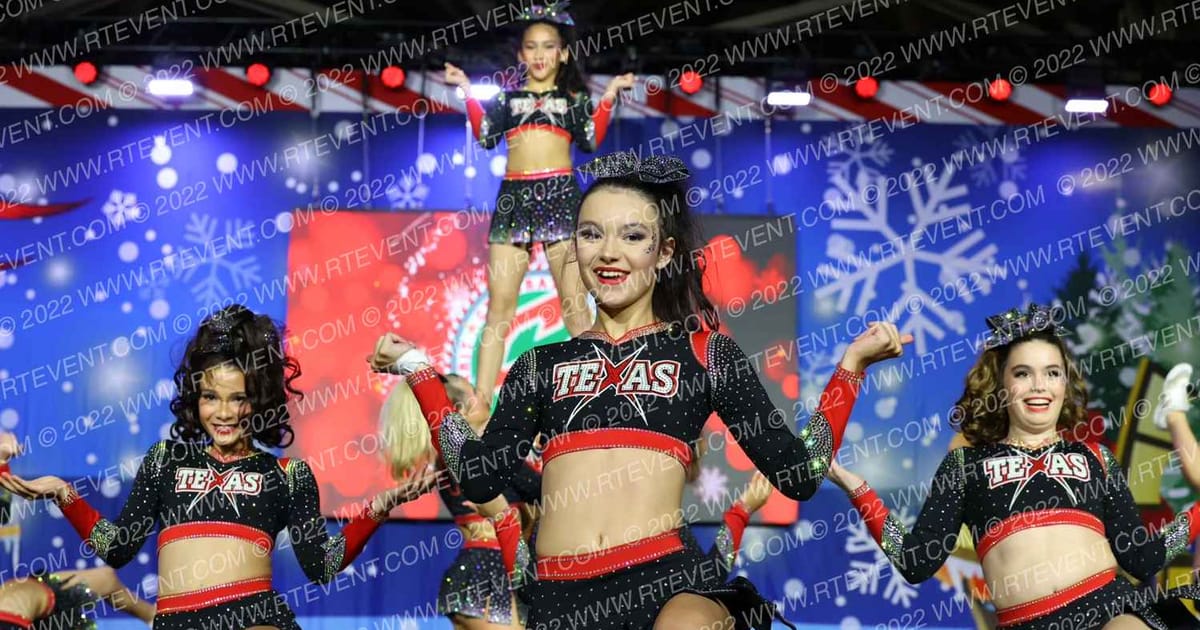 Texas Allstar Cheer and Dance Riptide · Spirit Celebration Christmas Grand Nationals