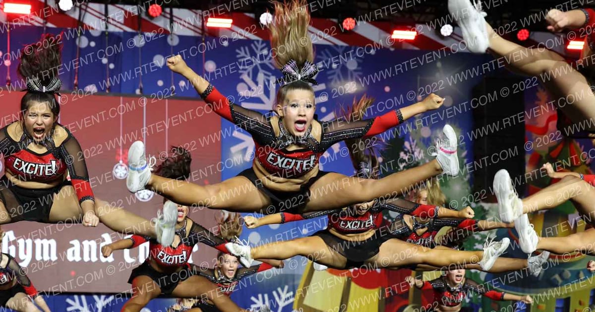 Excite Gym and Cheer Gossip · Spirit Celebration Christmas Grand Nationals