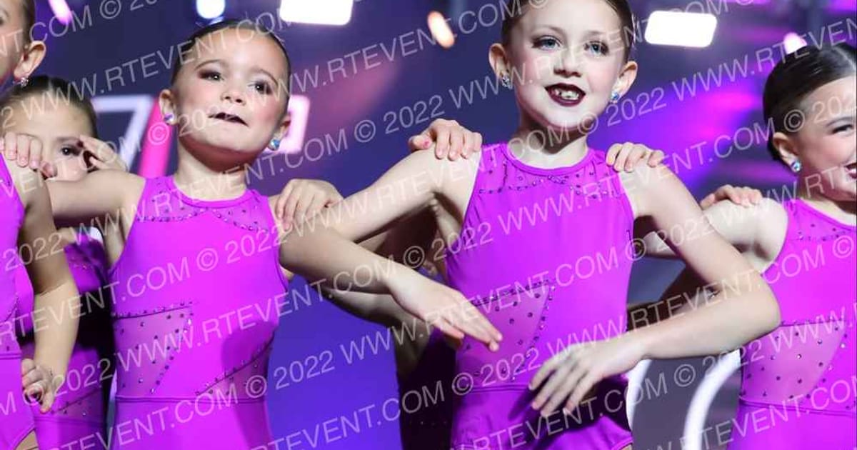 The Vision Dance Center Tiny prep jazz · WSF Grand Nationals
