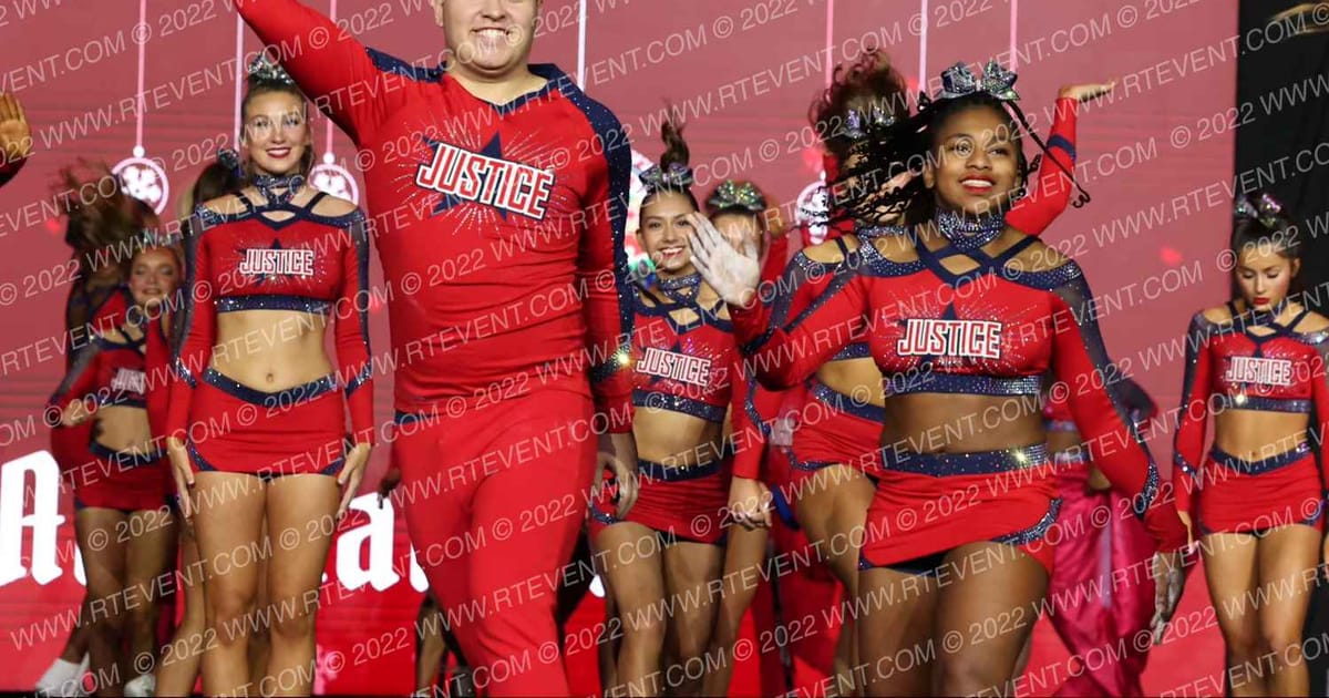 All-Star Revolution JUSTICE · Spirit Celebration Christmas Grand Nationals