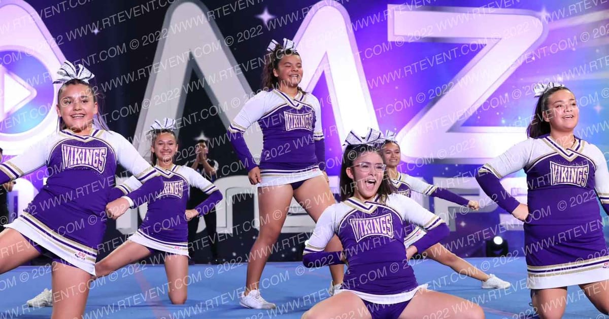 HOLLISTER VIKINGS JR VARSITY CHEER · Adrenaline