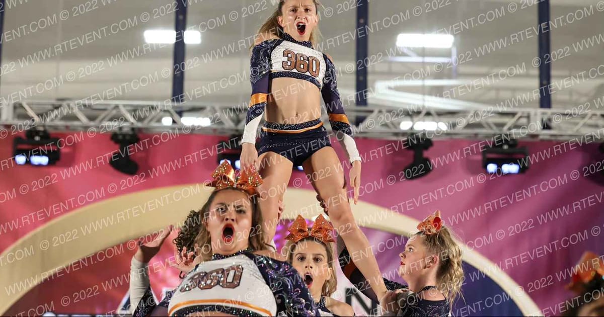 South Bay Cheer 360 Lady Rays · Cheer Power Holiday Showdown Roseville