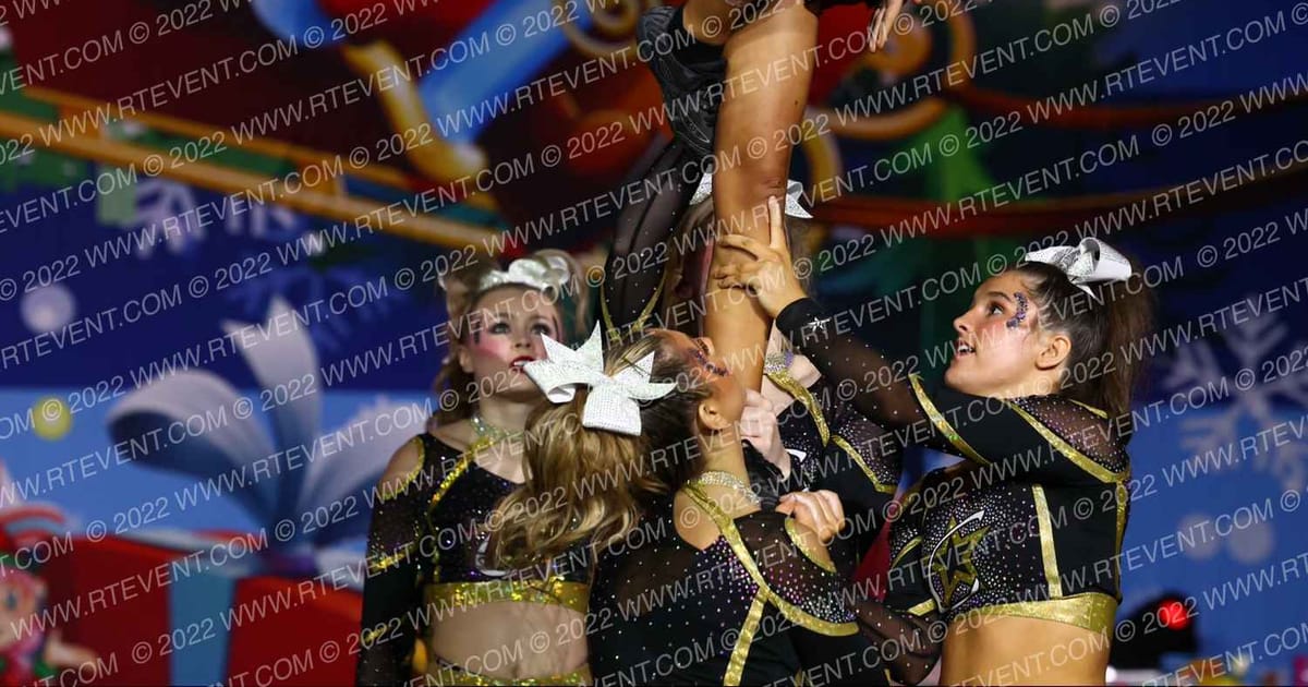 Champion Cheer Thunder · Spirit Celebration Christmas Grand Nationals