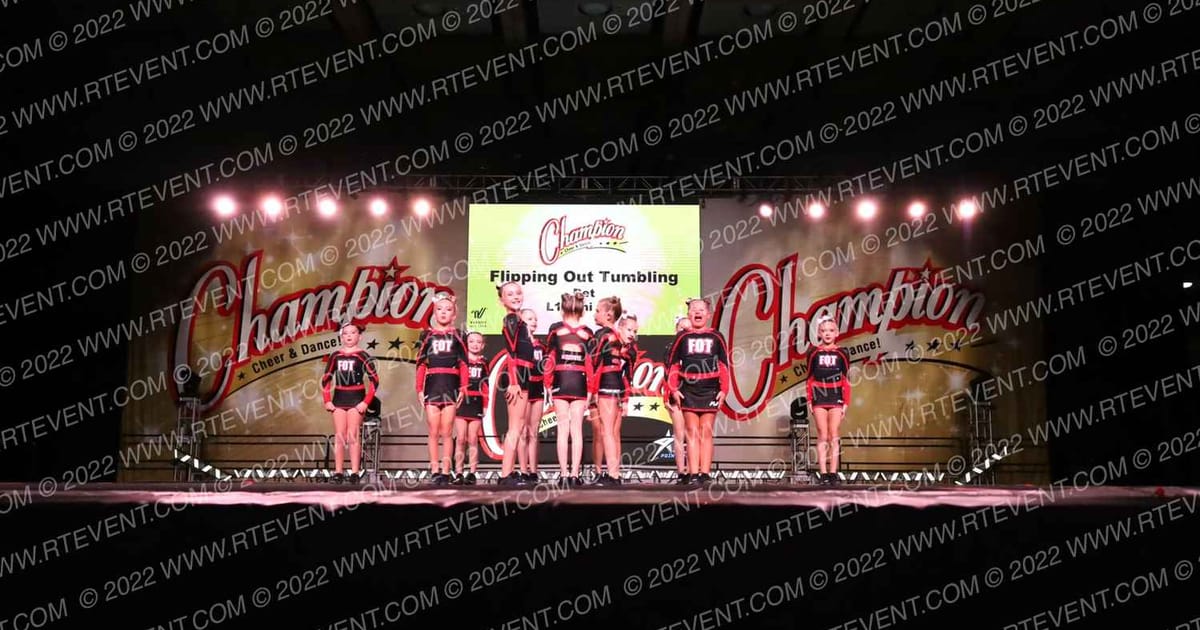 Flipping Out Tumbling Bet · CCD Grand Nationals CHEER