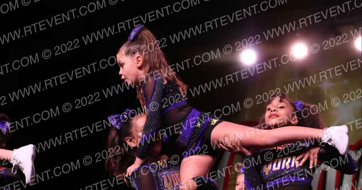 York Elite All Stars Purple Reign · CCD Grand Nationals CHEER