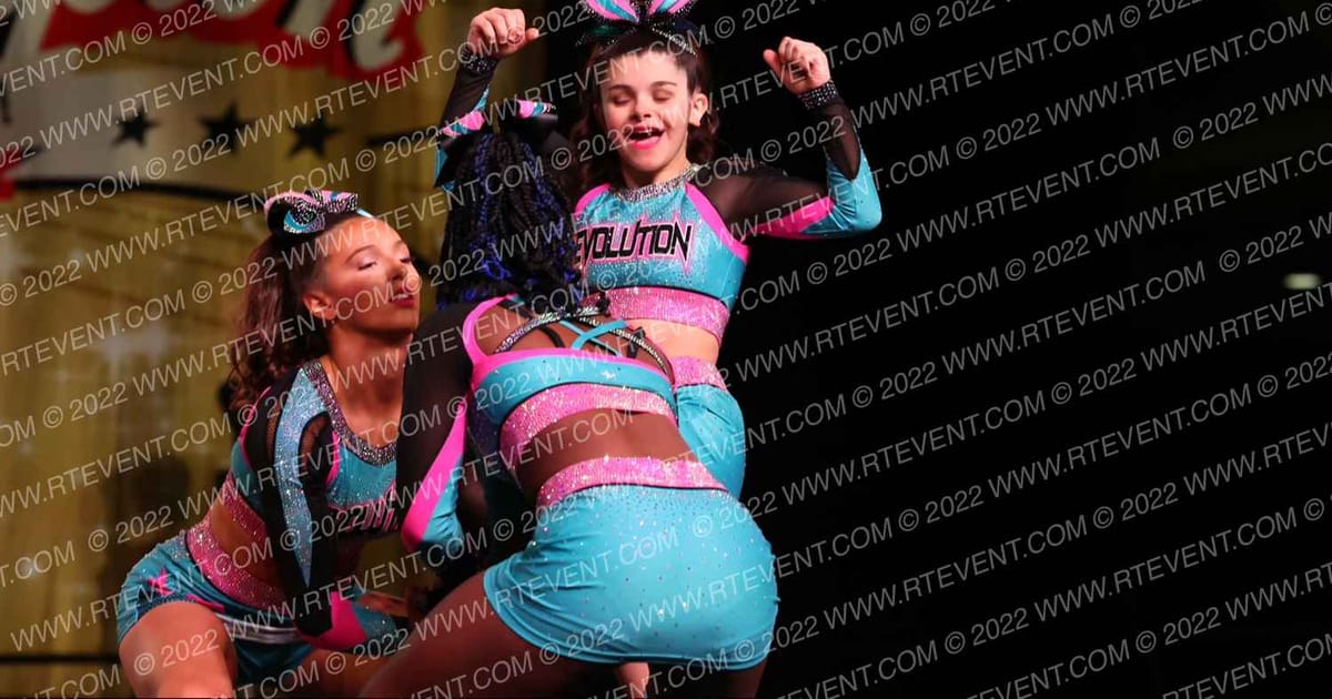 Evolution Cheer Teal Obsession · CCD Grand Nationals CHEER