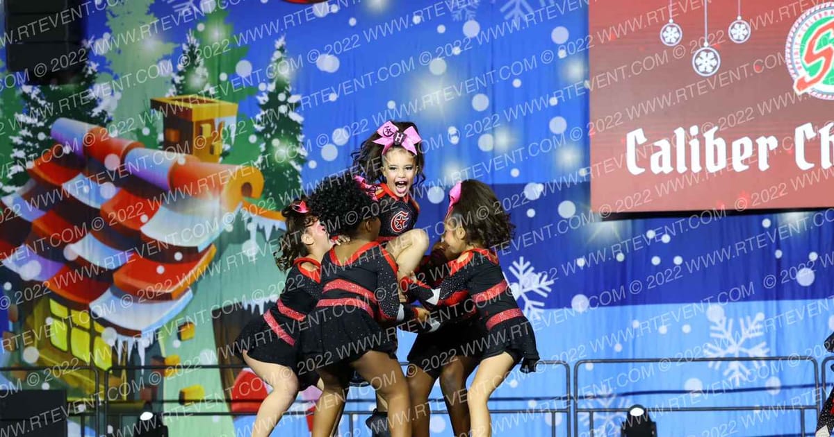 Caliber Cheer Starz Moonlight · Spirit Celebration Christmas Grand Nationals