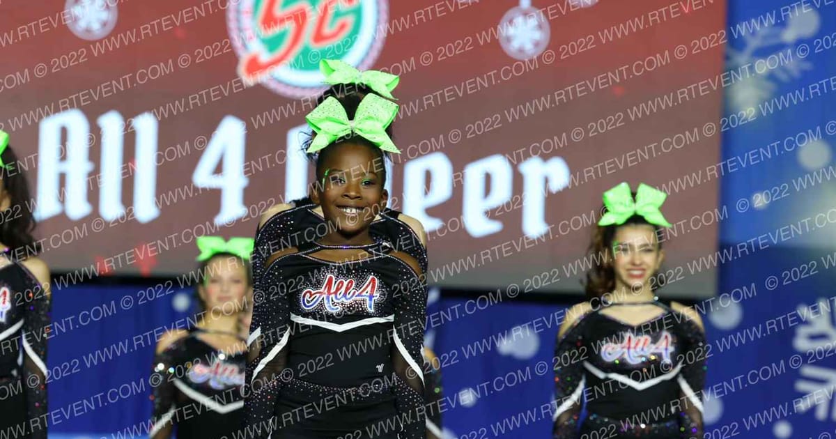 All 4 Cheer Embers · Spirit Celebration Christmas Grand Nationals