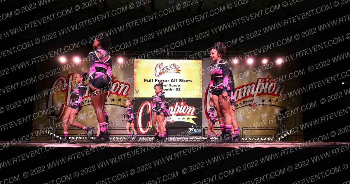 Full Force All Stars Power Surge · CCD Grand Nationals CHEER