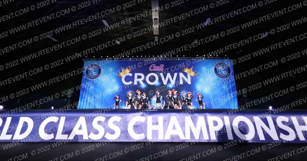 American Cheer TINY TWINKLES · Cali Crown