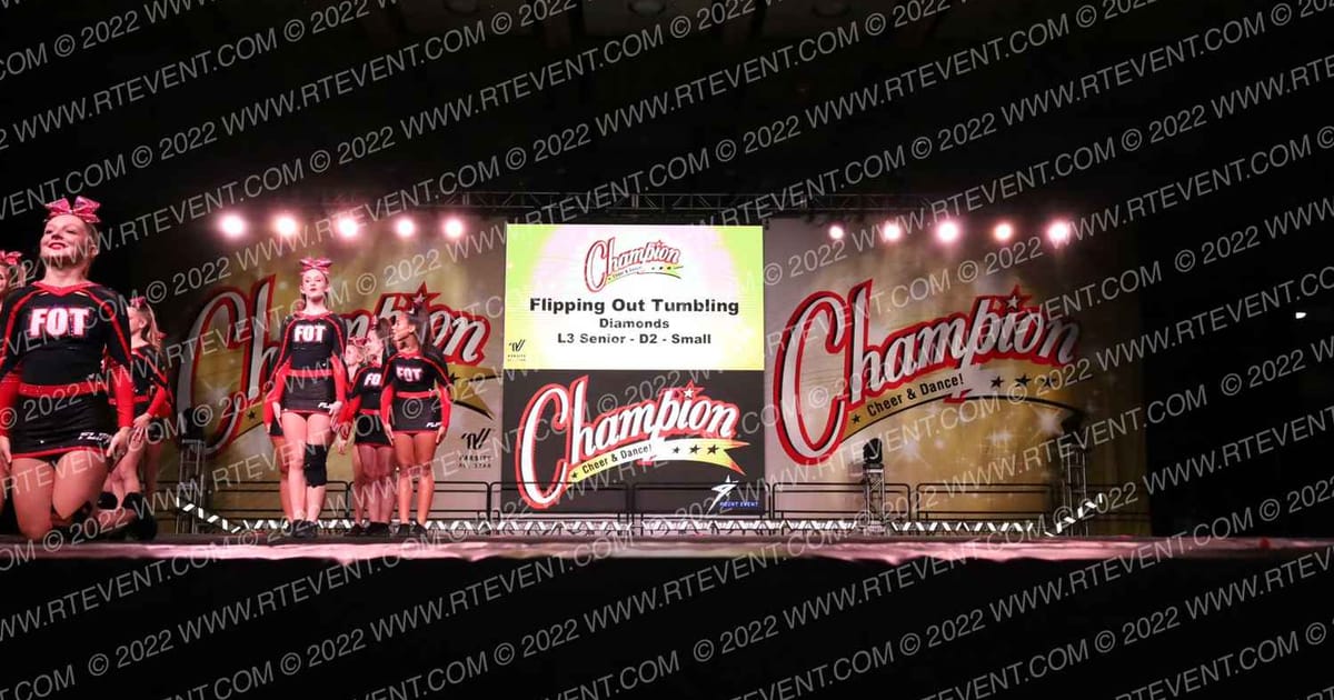 Flipping Out Tumbling Diamonds · CCD Grand Nationals CHEER