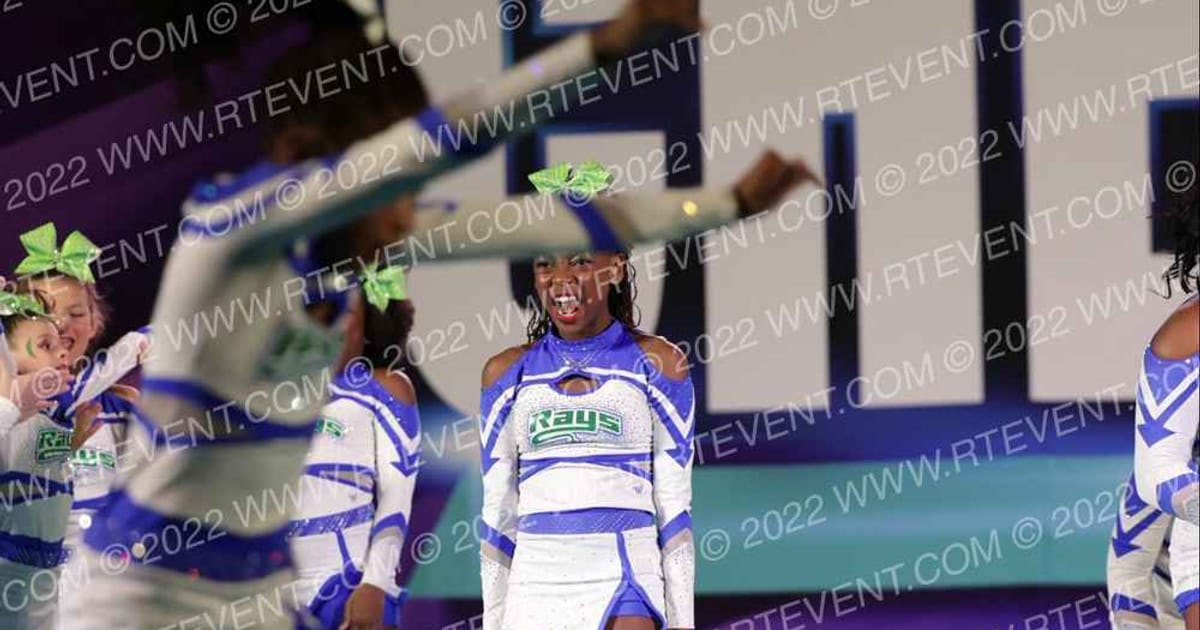 The Stingray Allstars Kiwi · CHEERSPORTCartersvilleClassic