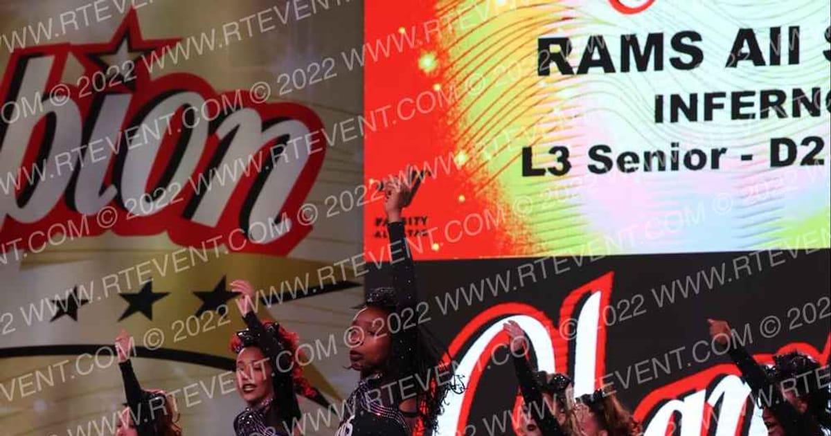 RAMS All Stars INFERNO · CCD Grand Nationals CHEER