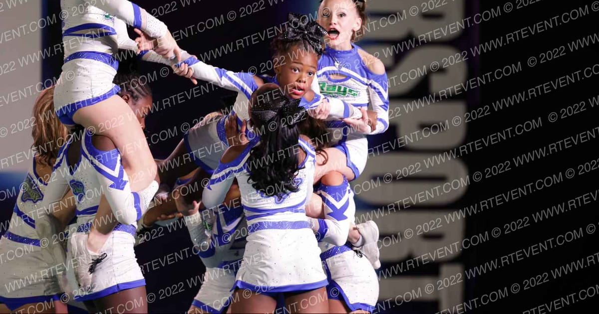 The Stingray Allstars Black · CHEERSPORTCartersvilleClassic