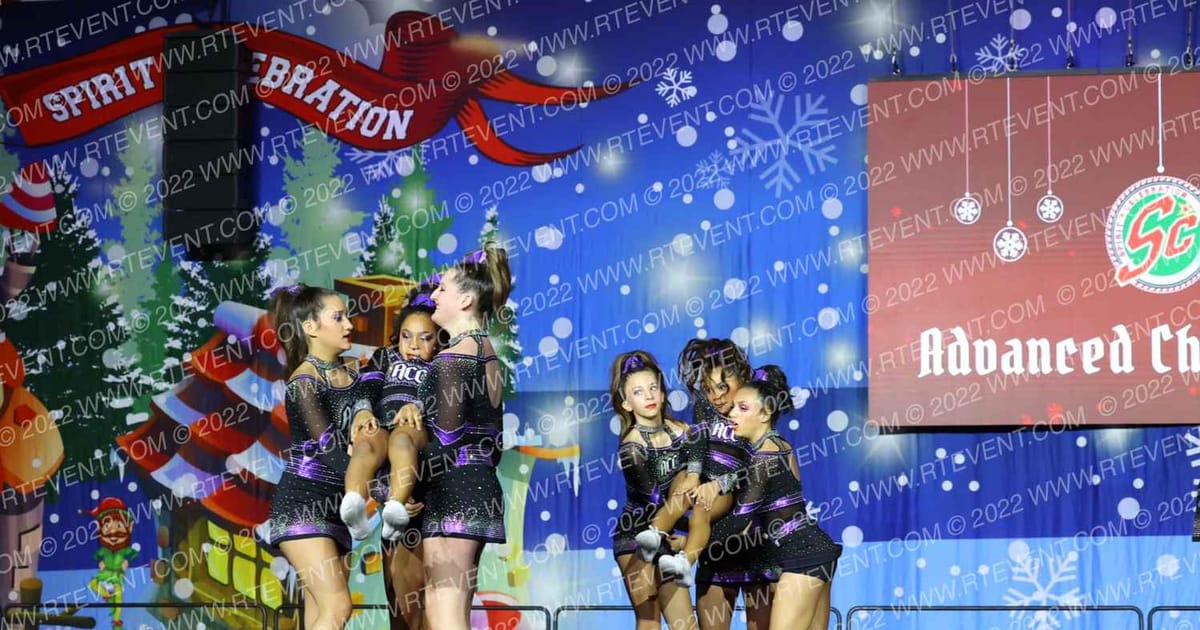 Advanced Cheer Crew Rockerz · Spirit Celebration Christmas Grand Nationals