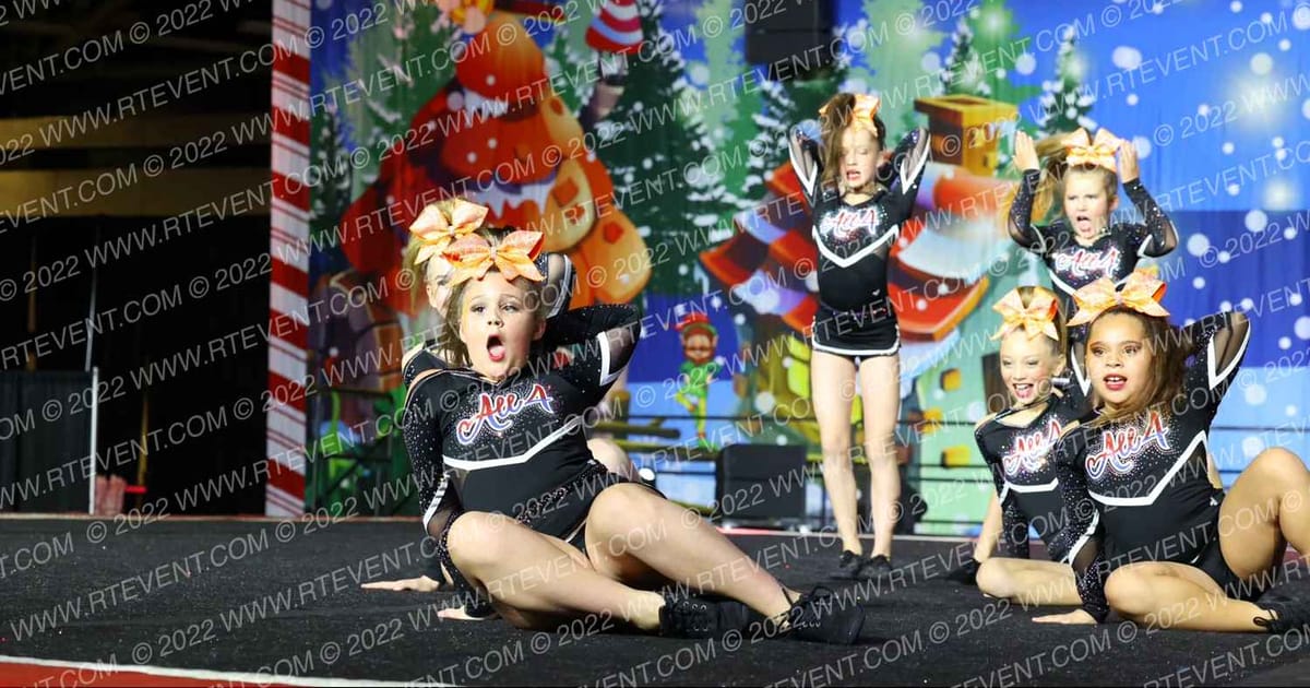 Amped Up Athletics INFERNO · Spirit Celebration Christmas Grand Nationals