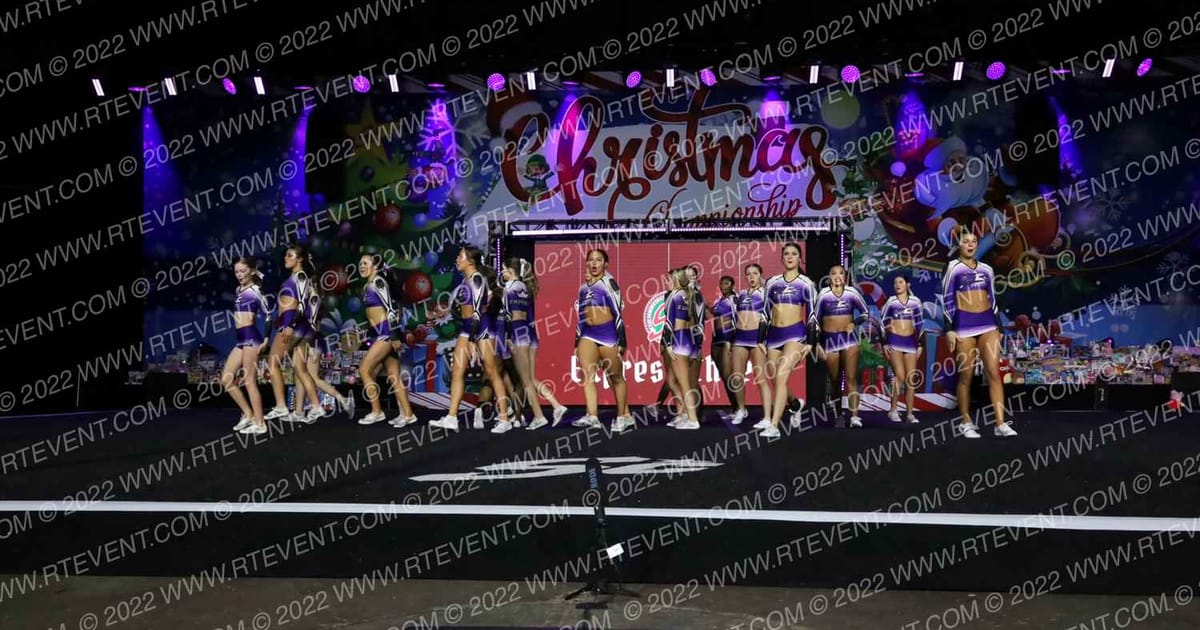 Express Cheer Exalted · Spirit Celebration Christmas Grand Nationals