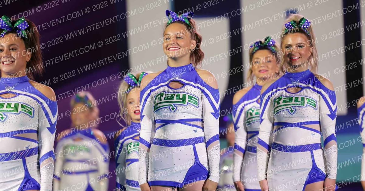 The Stingray Allstars Green · CHEERSPORTCartersvilleClassic