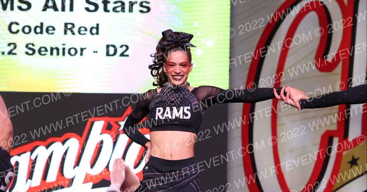 RAMS All Stars Code Red · CCD Grand Nationals CHEER