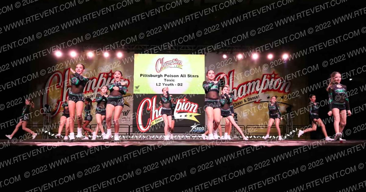 Pittsburgh Poison All Stars Toxic · CCD Grand Nationals CHEER