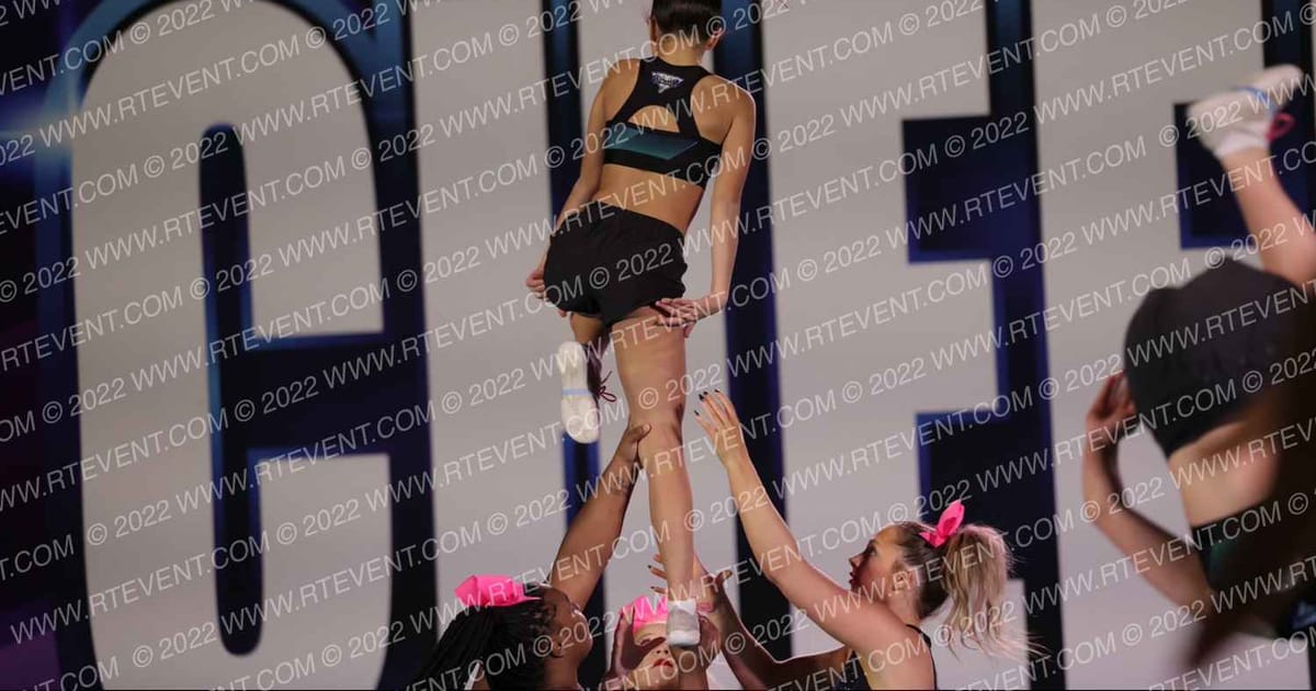 The Stingray Allstars Neon · CHEERSPORTCartersvilleClassic