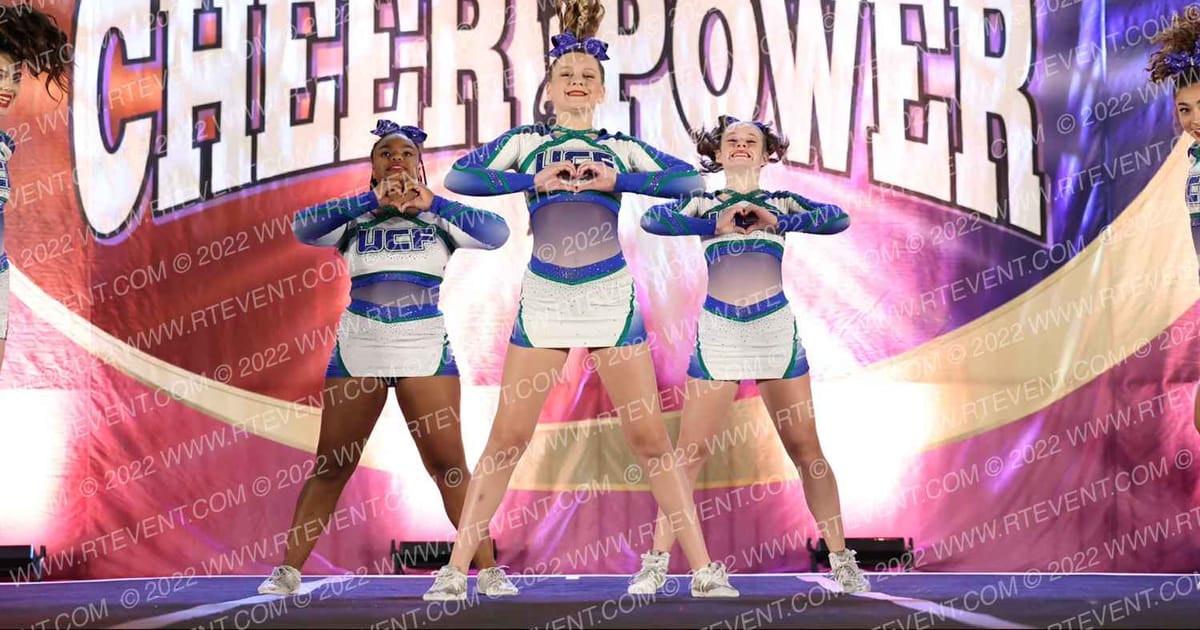 University Cheer Force Thunder · Cheer Power Holiday Showdown Roseville