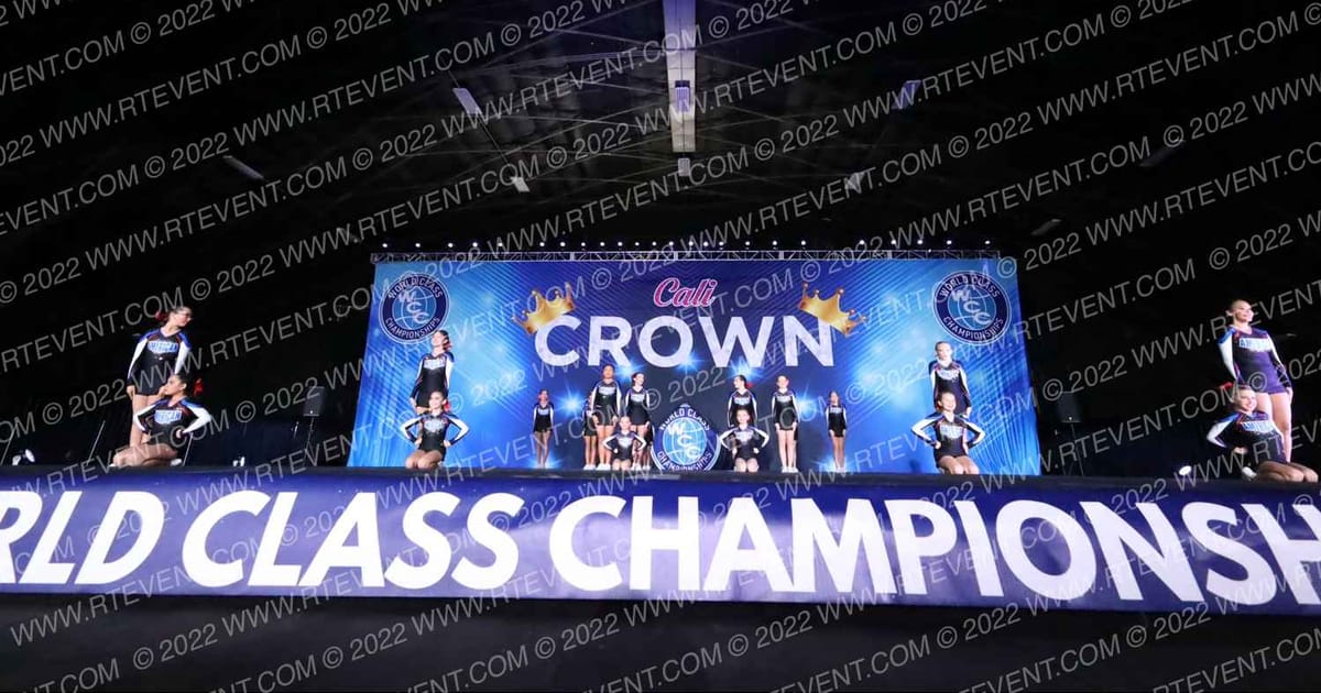 American Cheer JR STARS · Cali Crown