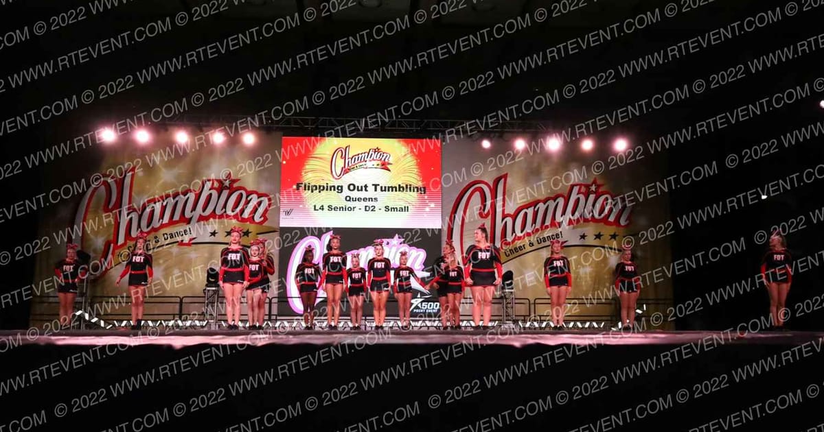 Flipping Out Tumbling Queens · CCD Grand Nationals CHEER