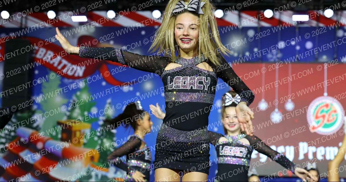 Legacy Premier Cheer Black Magic · Spirit Celebration Christmas Grand Nationals