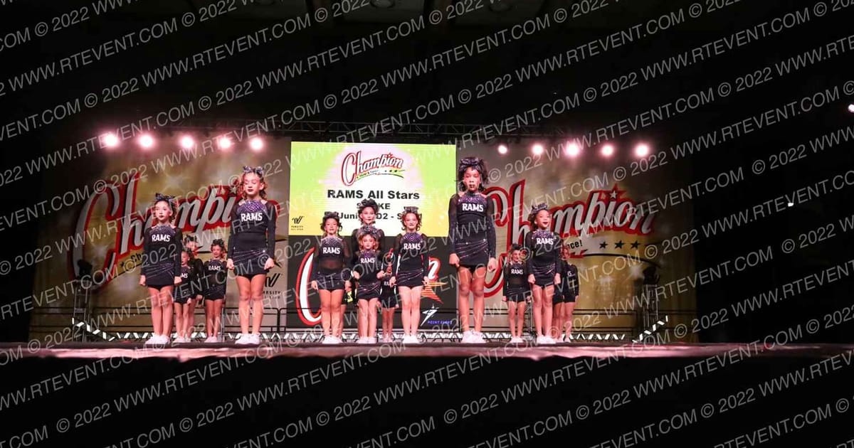 RAMS All Stars SMOKE · CCD Grand Nationals CHEER