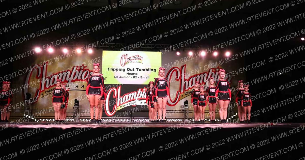 Flipping Out Tumbling Hearts · CCD Grand Nationals CHEER