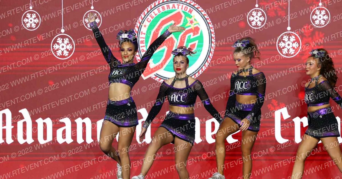 Advanced Cheer Crew ACC Senior Platinum · Spirit Celebration Christmas Grand Nationals