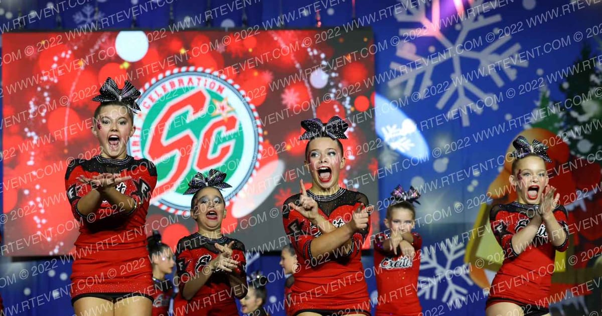 Excite Gym and Cheer Shock · Spirit Celebration Christmas Grand Nationals