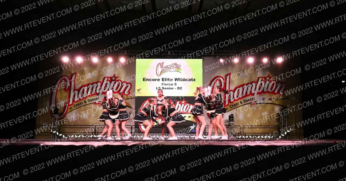 Encore Elite Wildcatz Fierce 5 · CCD Grand Nationals CHEER