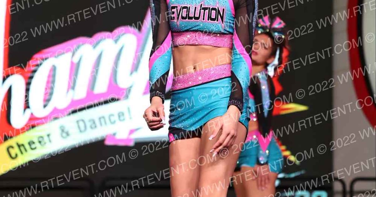 Evolution Cheer Teal Rage · CCD Grand Nationals CHEER