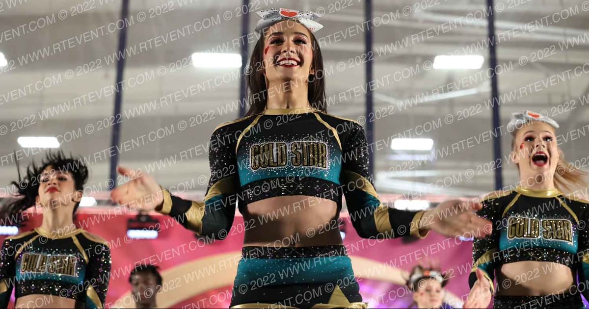Gold Star NUCL3AR · Cheer Power Holiday Showdown Roseville