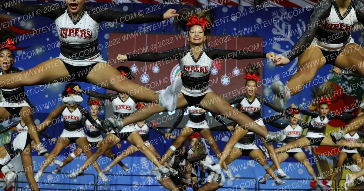 Stars Vipers Rattler Reign · Spirit Celebration Christmas Grand Nationals
