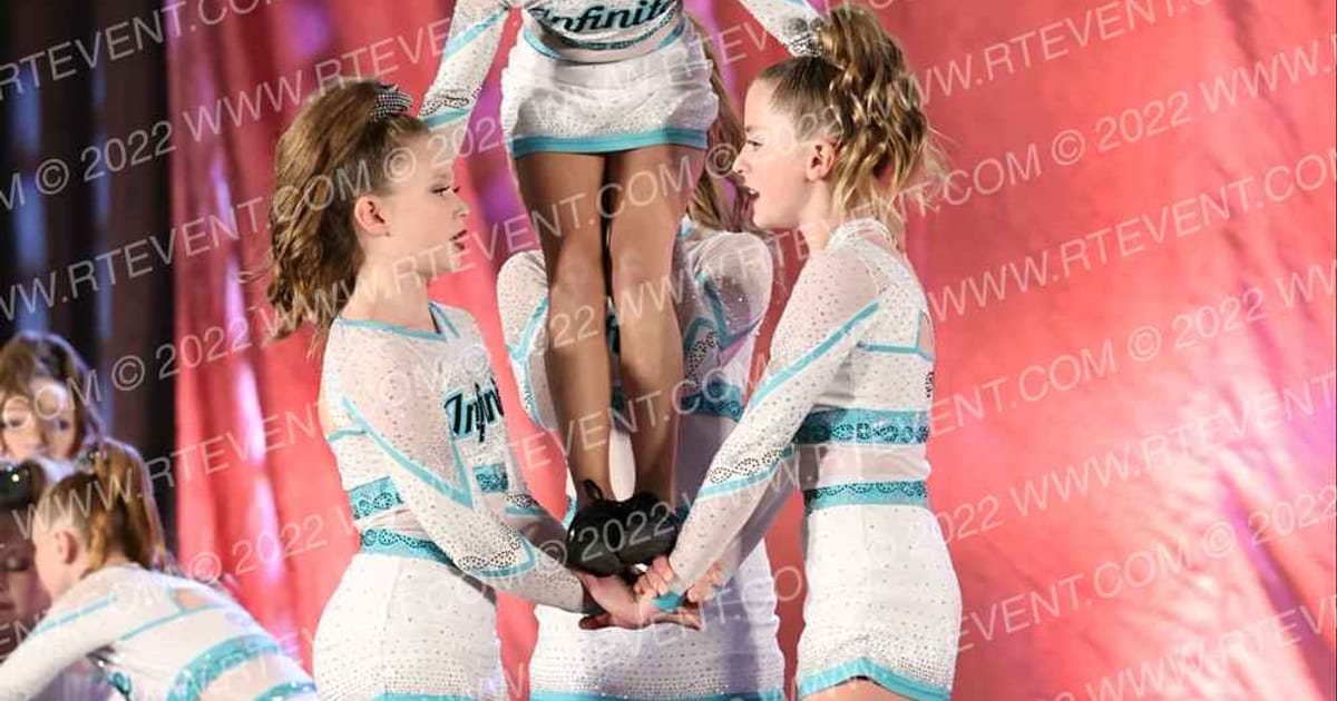 Infinite Athletics Blackout · Cheer Power Holiday Showdown Roseville