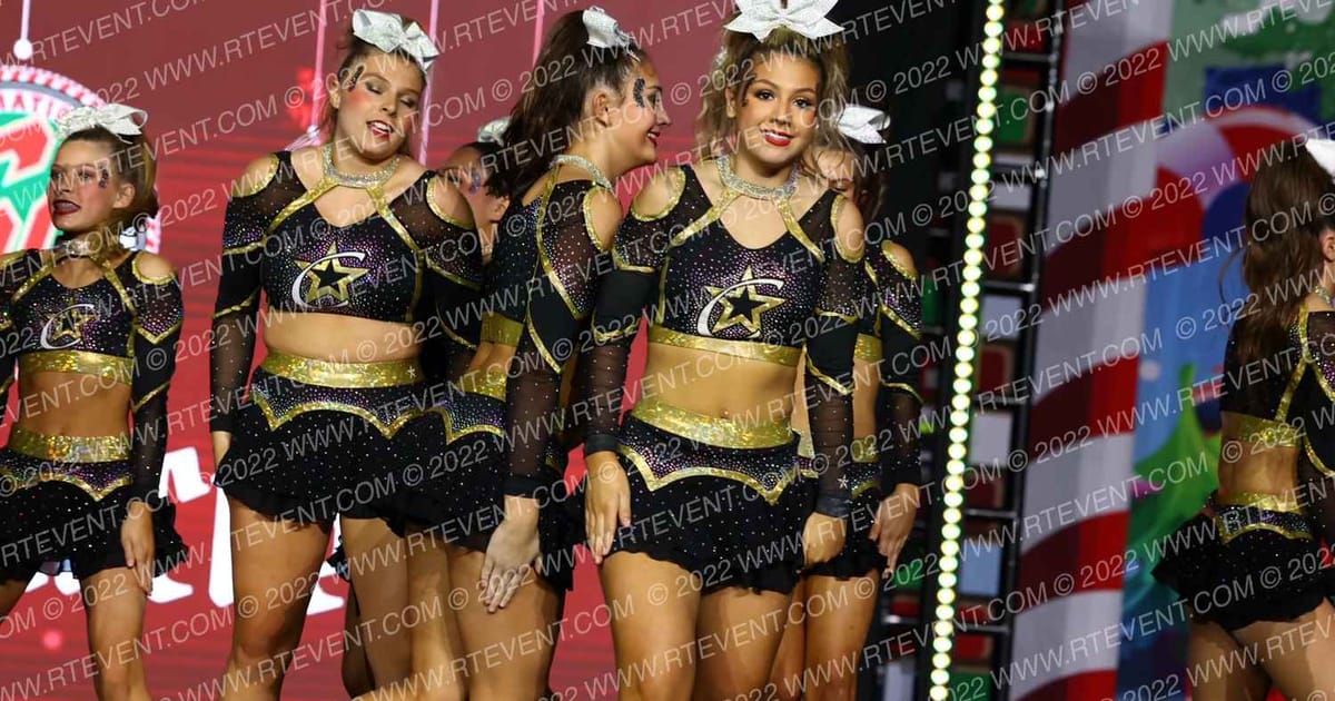Champion Cheer Thunder · Spirit Celebration Christmas Grand Nationals