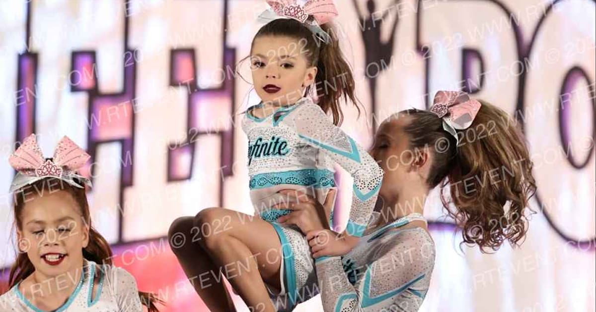 Infinite Athletics Couture · Cheer Power Holiday Showdown Roseville