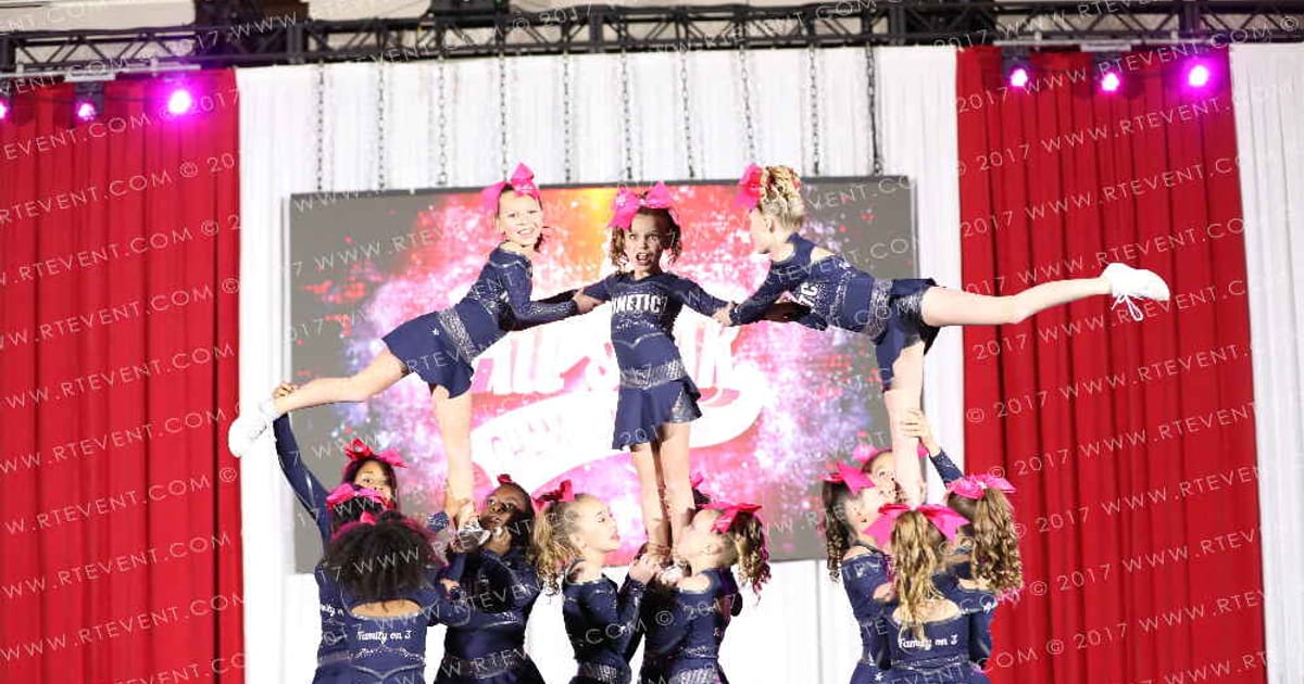 Kinetic All Star Cheer Tiffany · Aurora Grand Nationals
