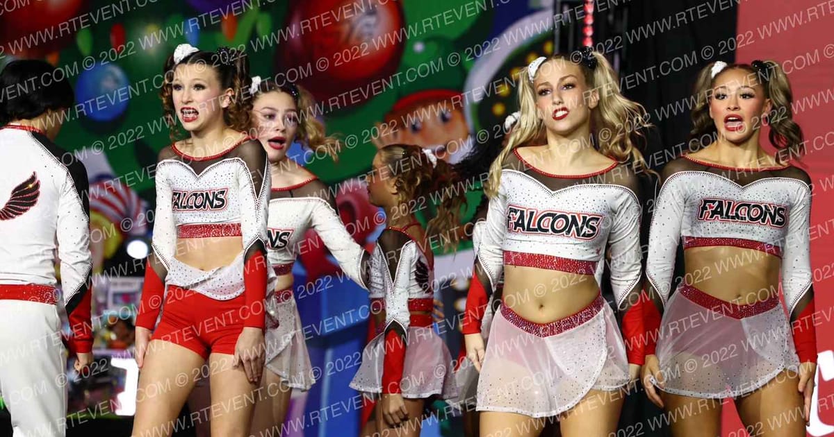 Cheer-riffic Techniques Falcon Karma · Spirit Celebration Christmas Grand Nationals