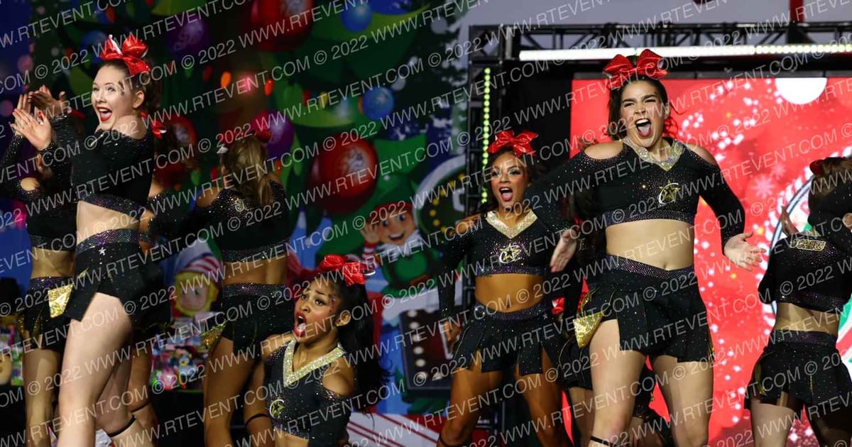 Champion Cheer Firestorm · Spirit Celebration Christmas Grand Nationals