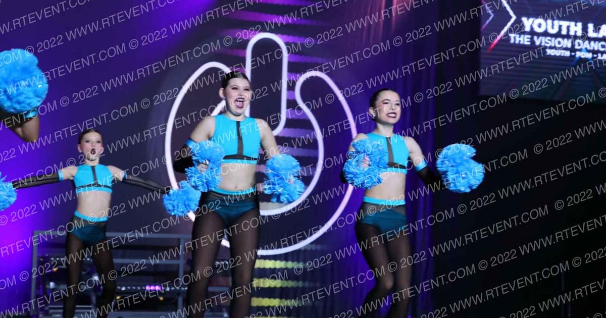 The Vision Dance Center Youth Large Pom · WSF Grand Nationals