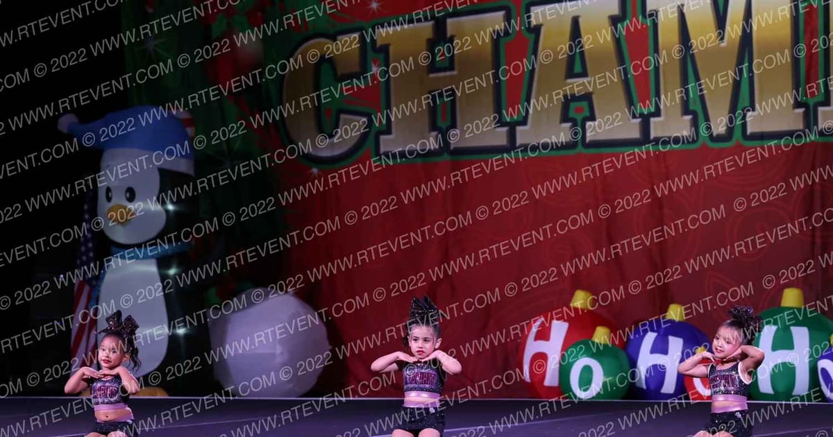 A1 Spirit Athletics Tiny Petals · Cheer Power Holiday Showdown Houston DIDII