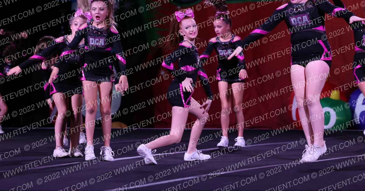 DCA Cheer and Tumbling White Diamonds · Cheer Power Holiday Showdown Houston DIDII