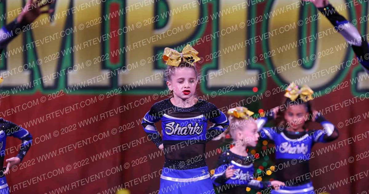 Biron Elite Cheer Cheetah Sharks · Cheer Power Holiday Showdown Houston DIDII