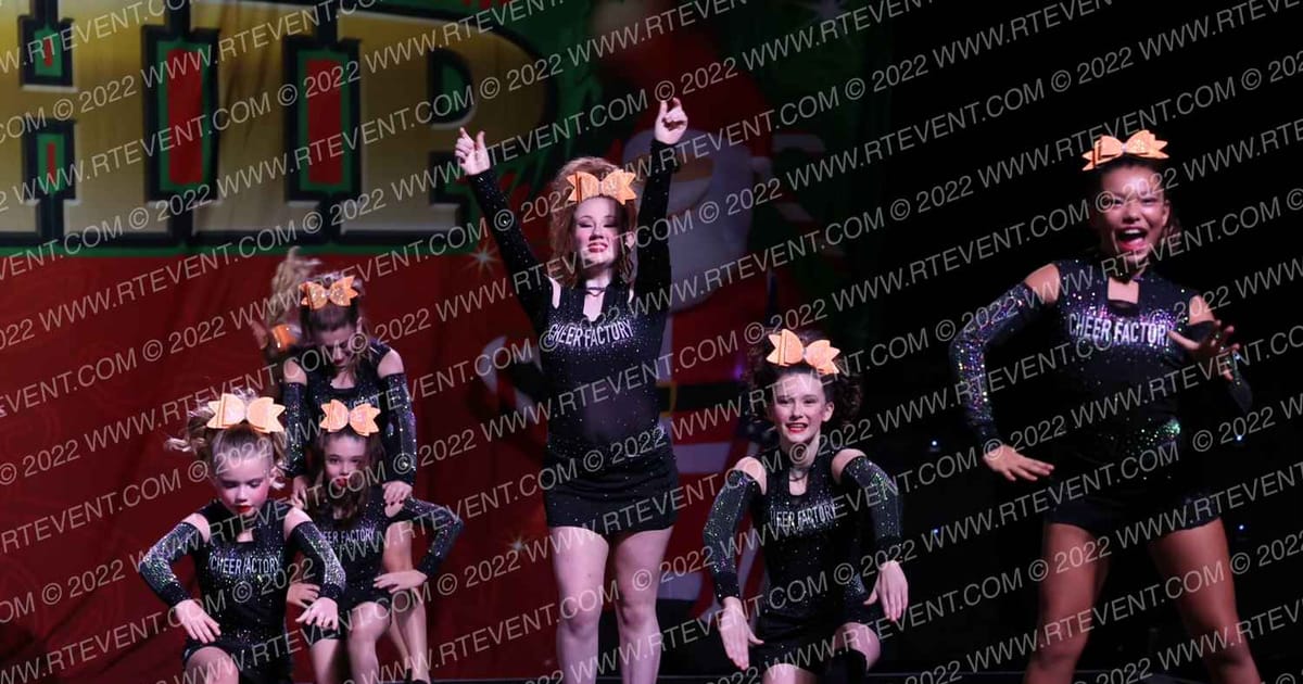 Cheer Factory Corporate Chaos · Cheer Power Holiday Showdown Houston DIDII
