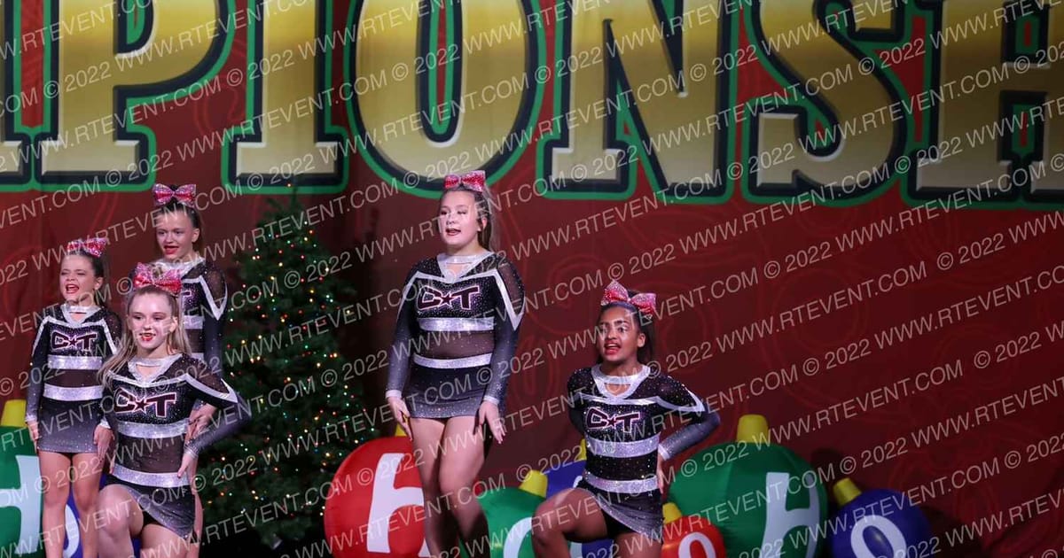Cheer Town USA Lady Red · Cheer Power Holiday Showdown Houston DIDII