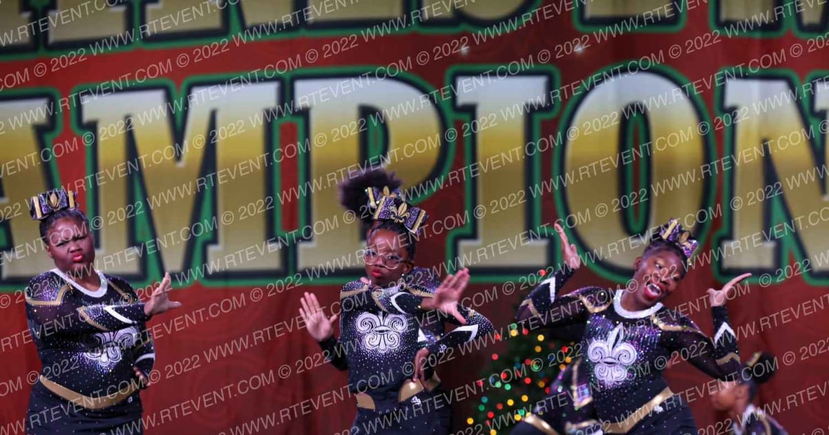 Bayou Athletics KREWE · Cheer Power Holiday Showdown Houston DIDII